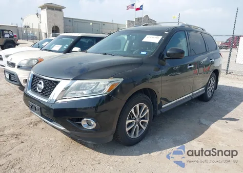 2014 Nissan Pathfinder Sl из США, поврежденный, VIN 5N1AR2MM3EC606882